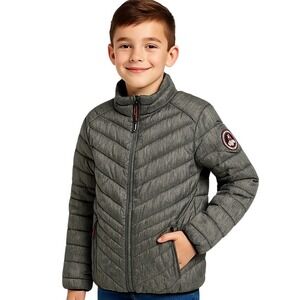 Outfitter Trading Co Gray Trail Collection Lightweight Quilted Puffer Jacket S‎